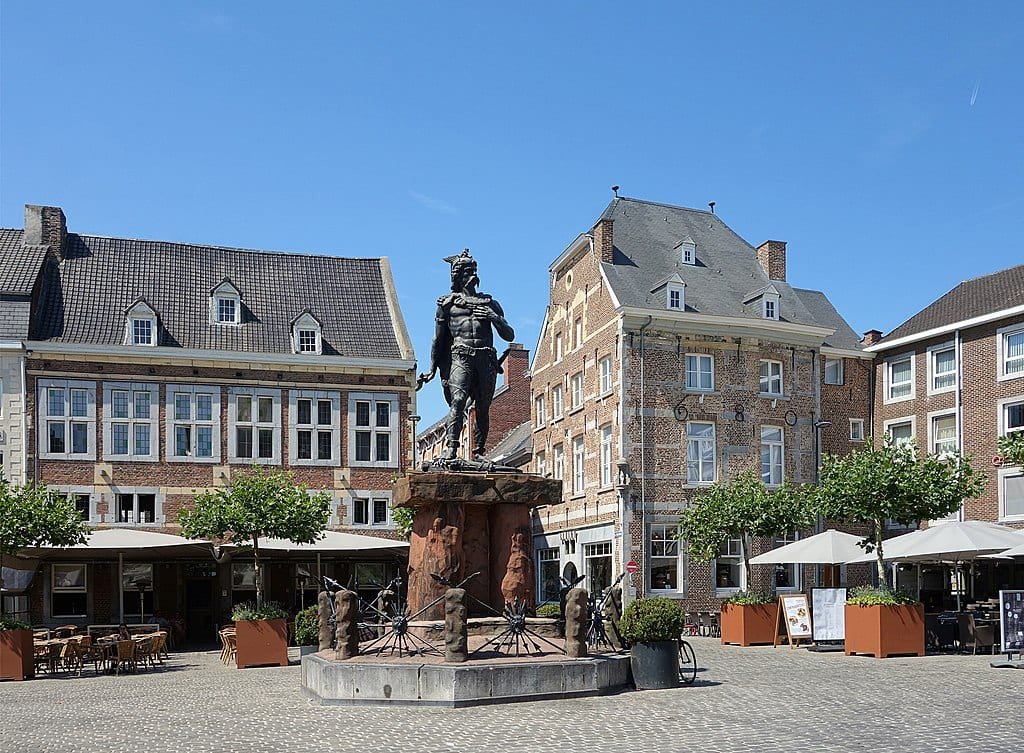 La statue d'Ambiorix à Tongres